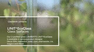 LINIT EcoGlass, Surfaces
