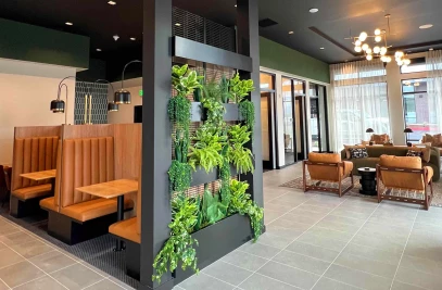 Welded Wire Mesh Trellis for Garden Planter