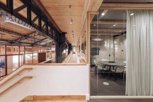 J‘Clickd - frameless single glazed partition