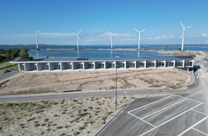 Lynetteholm, First office building on the Island