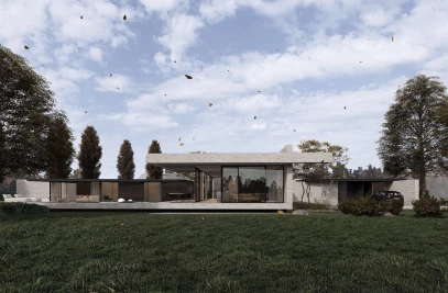 Wing House - Minimalistische villa - Heide