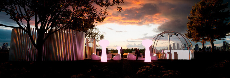 Bloom, Fiesta, Stones and Wing furniture by Vondom.