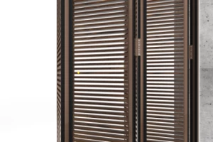 Motion 10010 - Kinetic Façade Shading , Horizontal Folding Shading System